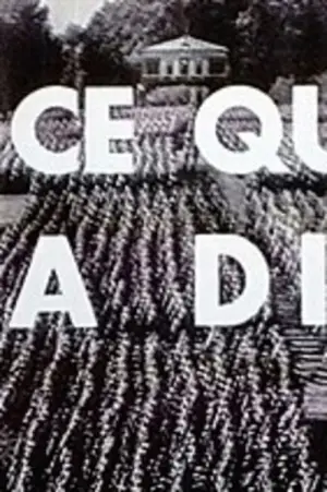 Постер к фильму "Ce qu