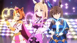 Задник к фильму "ウマ娘 プリティーダービー ROAD TO THE TOP" #788417