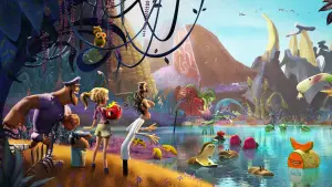 Задник к фильму "Облачно, возможны осадки в виде фрикаделек 2: Месть ГМО" #285224