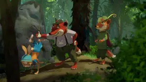 Задник к фильму "Заячья школа" #440990