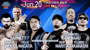 Задник к фильму "NJPW Yuji Nagata Produce Blue Justice XVIII" #928427