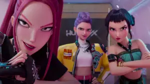 Задник к фильму "Кейпоп-охотницы на демонов" #510798