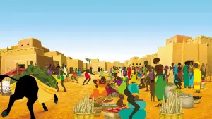 Задник к фильму "Кирику и дикие звери" #470300