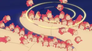 Задник к фильму "Рыбка Поньо на утёсе" #188517