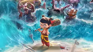 Задник к фильму "Нэчжа побеждает Царя драконов" #510681