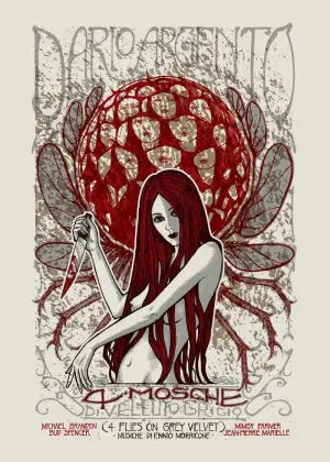 Постер к фильму "Четыре мухи на сером бархате" #153783