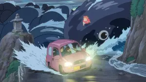 Задник к фильму "Рыбка Поньо на утёсе" #188500