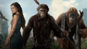 Задник к фильму "Планета обезьян: Новое царство" #557953