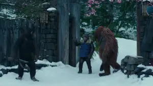 Задник к фильму "Планета обезьян: Война" #585966