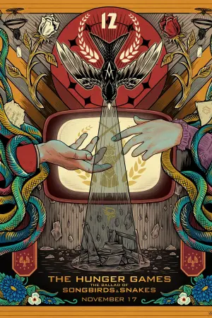 Постер к фильму "Голодные игры: Баллада о певчих птицах и змеях" #160077