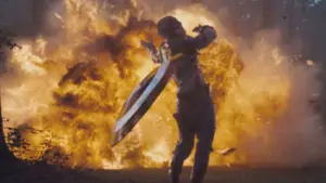 Задник к фильму "Первый мститель" #610367