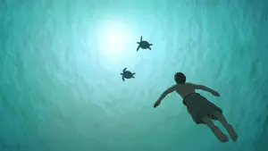 Задник к фильму "Красная черепаха" #211948