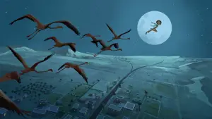 Задник к фильму "La Fille dans les nuages" #920668