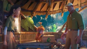 Задник к фильму "Ози: Голос джунглей" #756558