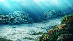 Задник к фильму "映画ドラえもん 新・のび太の海底鬼岩城" #762483