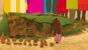 Задник к фильму "Кирику и дикие звери" #470293