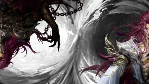 Задник к фильму "Противостояние святого: Битва пришествия богов" #637400