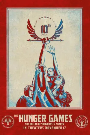 Постер к фильму "Голодные игры: Баллада о певчих птицах и змеях" #591576