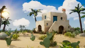 Задник к фильму "Три разбойника и лев" #197400