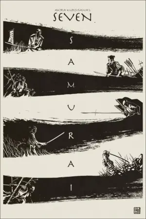Постер к фильму "Семь Самураев" #159833