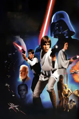 Постер к фильму "Звёздные войны: Эпизод 4 - Новая надежда" #546953