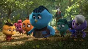 Задник к фильму "Большой пернатый побег" #534671