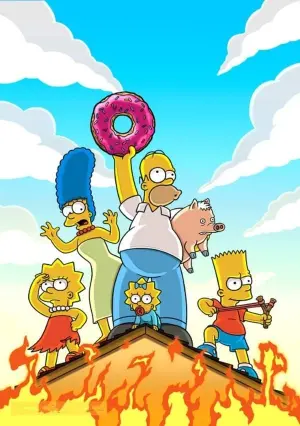 Постер к фильму "Симпсоны в кино" #246624