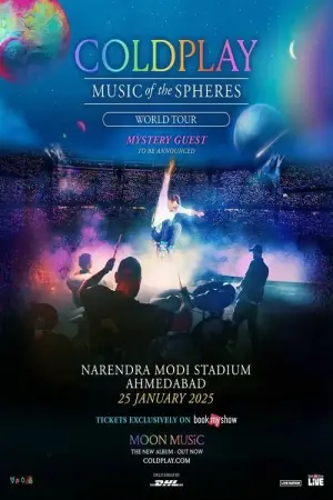 Постер к фильму "Coldplay: Music Of The Spheres World Tour - Live at Narendra Modi Stadium/India"