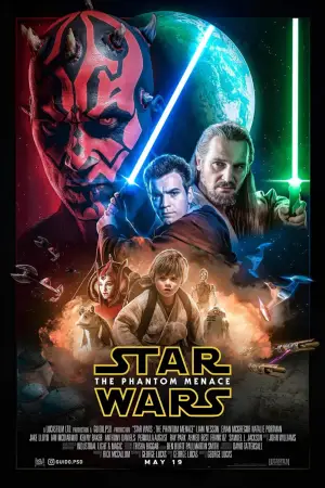 Постер к фильму "Звёздные войны: Эпизод 1 - Скрытая угроза" #618971