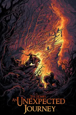 Постер к фильму "Хоббит: Нежданное путешествие" #562214