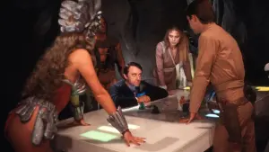 Задник к фильму "Битва за пределами звёзд" #381994