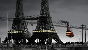 Задник к фильму "Аврил и поддельный мир" #419757