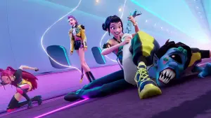 Задник к фильму "Кейпоп-охотницы на демонов" #510737