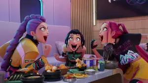 Задник к фильму "Кейпоп-охотницы на демонов" #510746