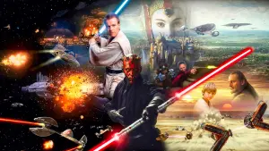 Задник к фильму "Звёздные войны: Эпизод 1 - Скрытая угроза" #280875