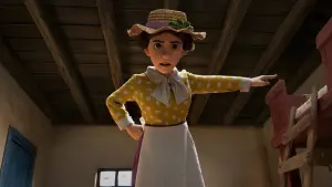 Задник к фильму "Три разбойника и лев" #197436