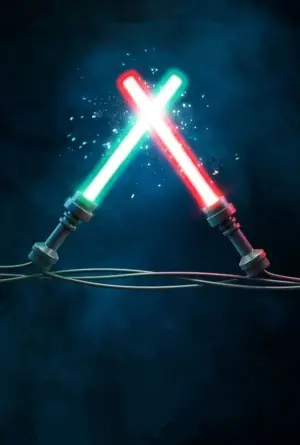 Постер к фильму "ЛЕГО Звёздные войны: Праздничный спецвыпуск" #351430