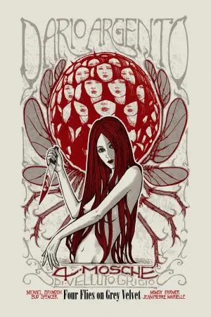 Постер к фильму "Четыре мухи на сером бархате" #153771