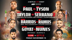 Джейк Пол vs Майк Тайсон