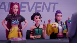 Задник к фильму "Кейпоп-охотницы на демонов" #510673