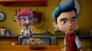 Задник к фильму "Тайна семьи монстров" #456284