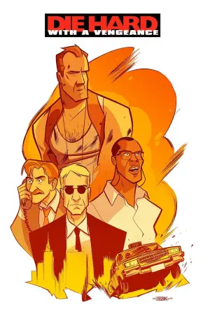 Постер к фильму "Крепкий орешек 3: Возмездие" #605630