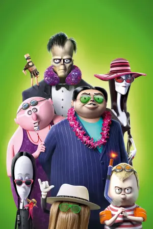 Постер к фильму "Семейка Аддамс: Горящий тур" #246639