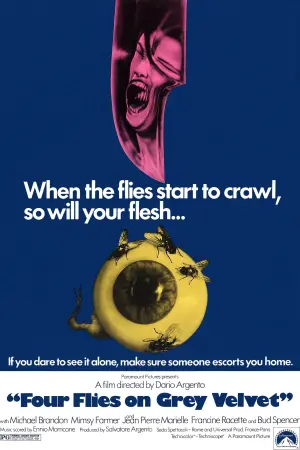 Постер к фильму "Четыре мухи на сером бархате" #153778