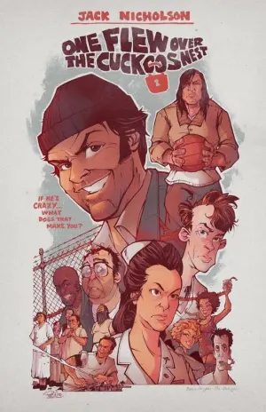 Постер к фильму "Пролетая над гнездом кукушки" #46336