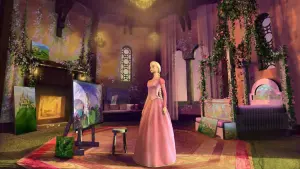 Задник к фильму "Барби и дракон" #246917