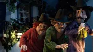 Задник к фильму "Три разбойника и лев" #197408