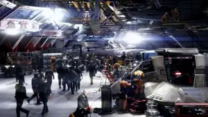 Задник к фильму "Звёздный Крейсер Галактика: Кровь и Хром" #400251