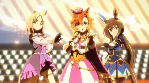 Задник к фильму "ウマ娘 プリティーダービー ROAD TO THE TOP" #788418