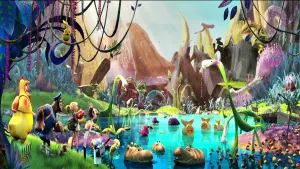 Задник к фильму "Облачно, возможны осадки в виде фрикаделек 2: Месть ГМО" #285229